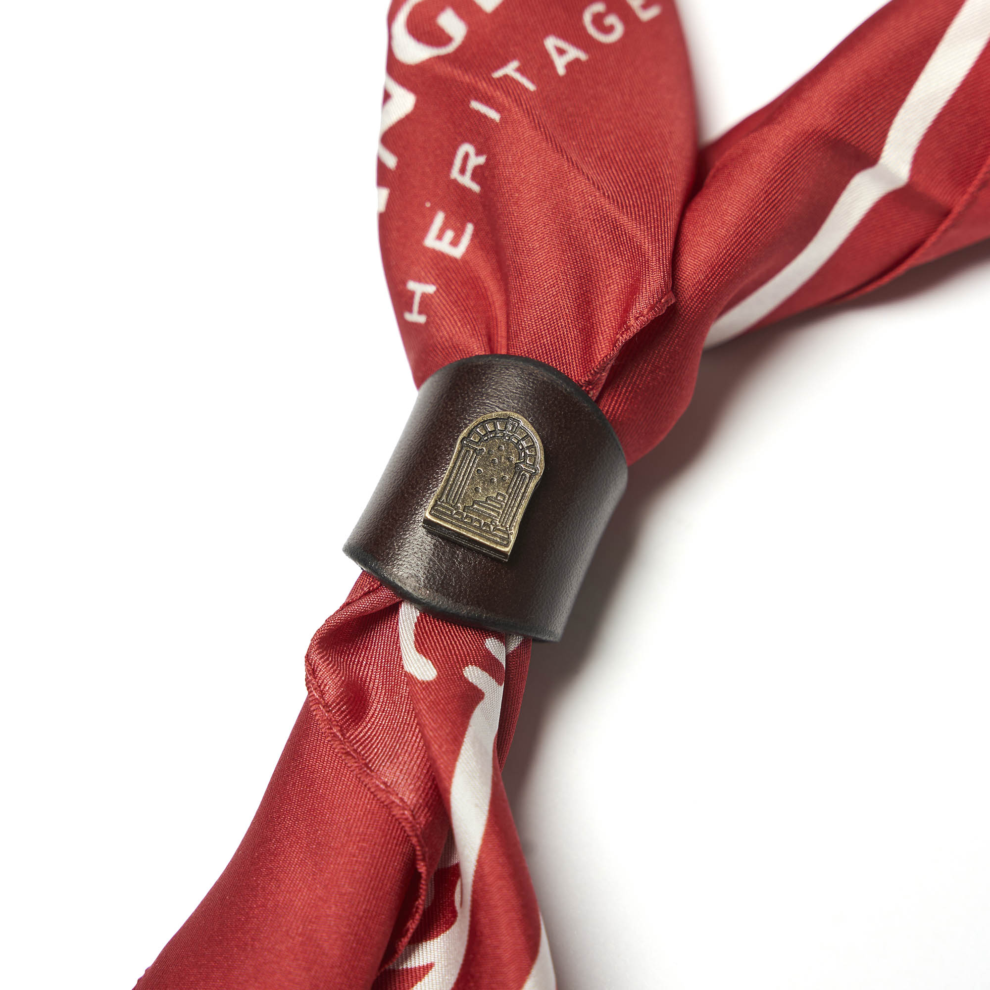 “Looking for the Shangri-La” Silk Foulard