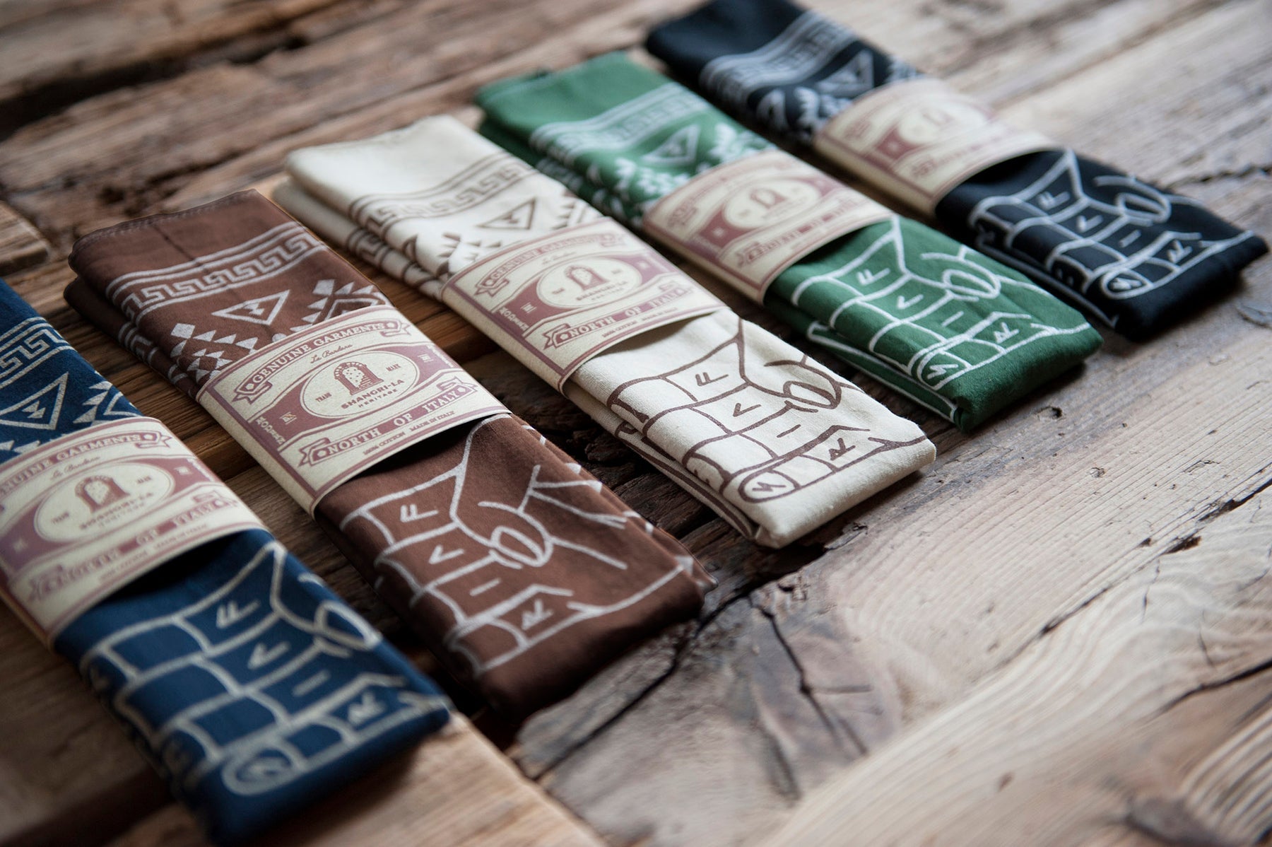 Shangri-La Heritage “The Hand of Perception” Navajo Bandana