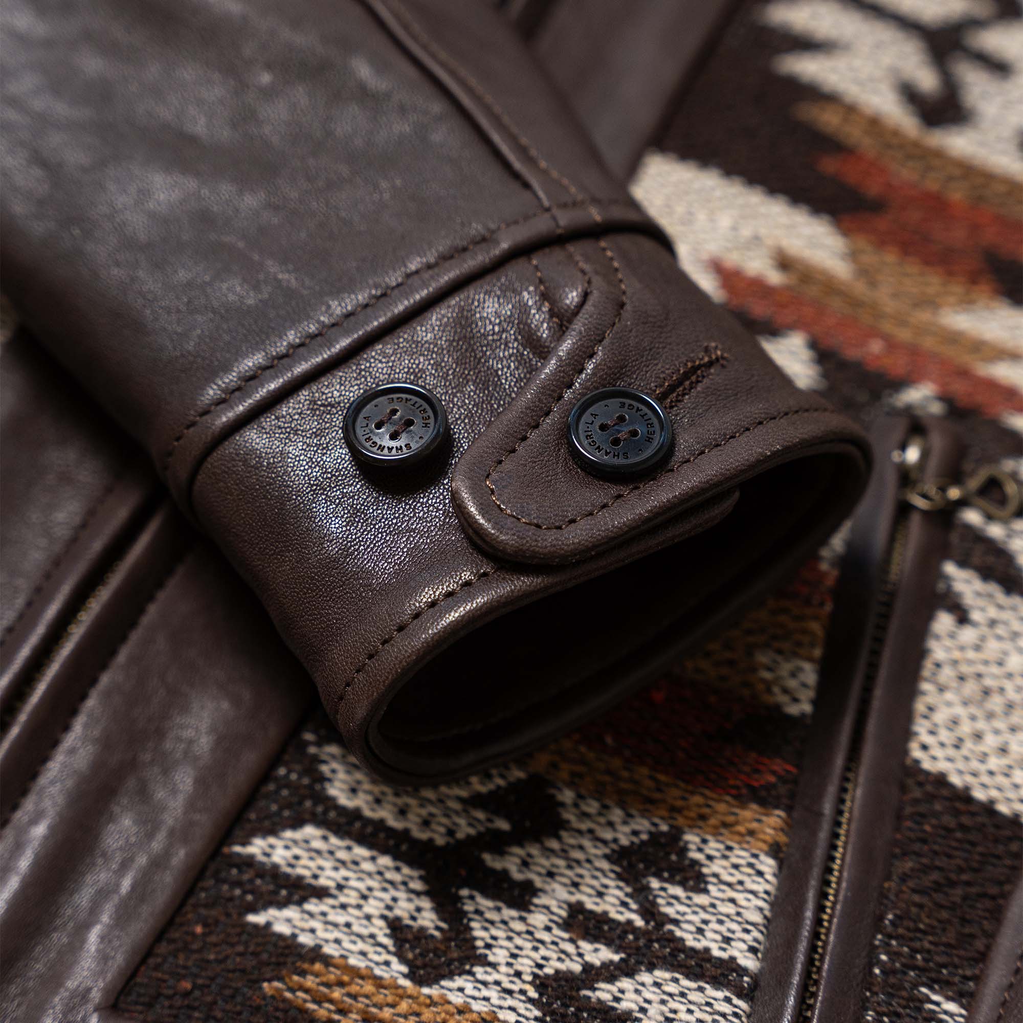 “Varenne” Women’s Grizzly Navajo Jacket