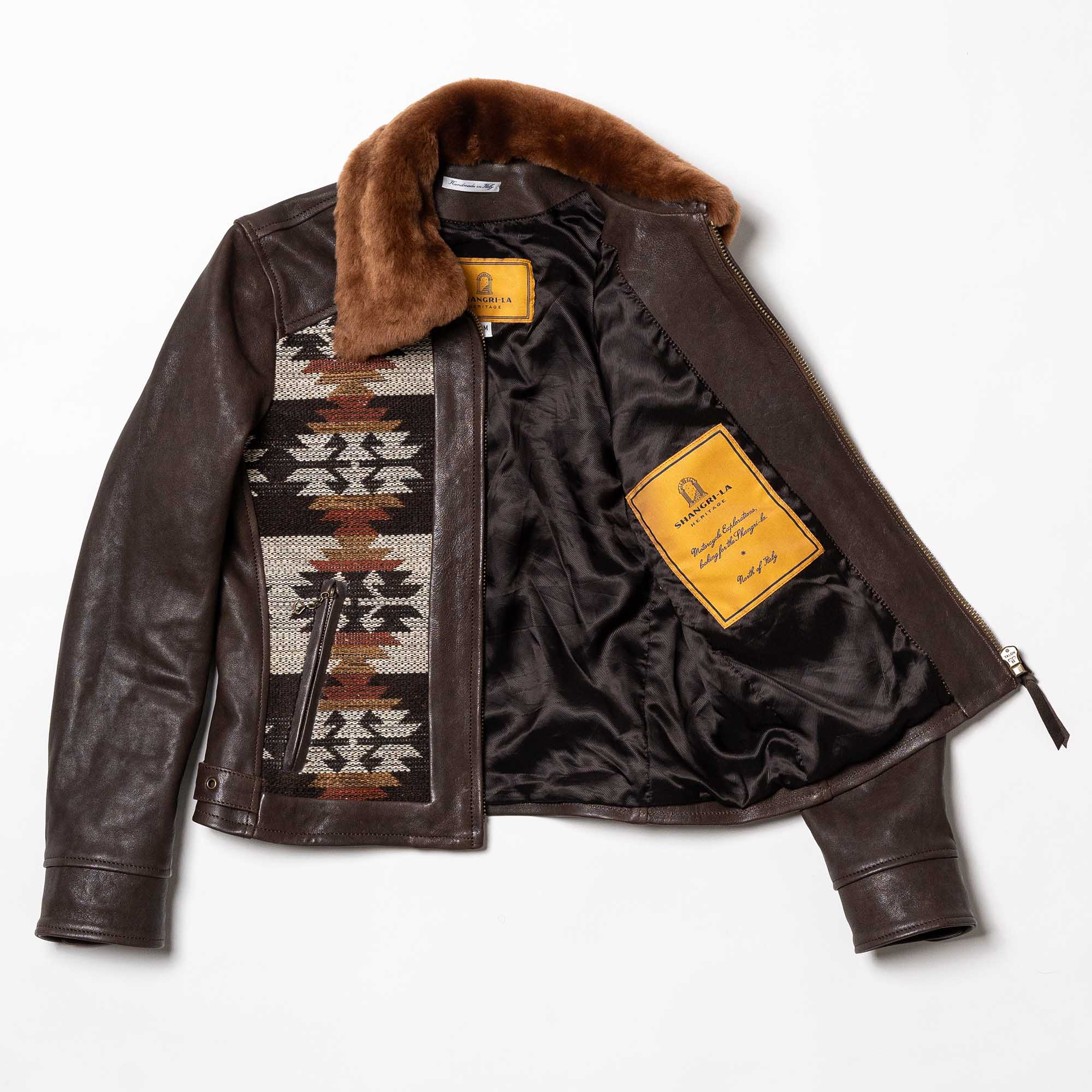 “Varenne” Women’s Grizzly Navajo Jacket