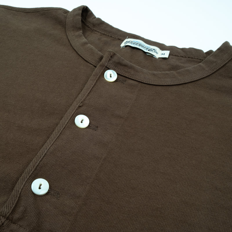 Freenote 13 Ounce Henley L/S Cedar