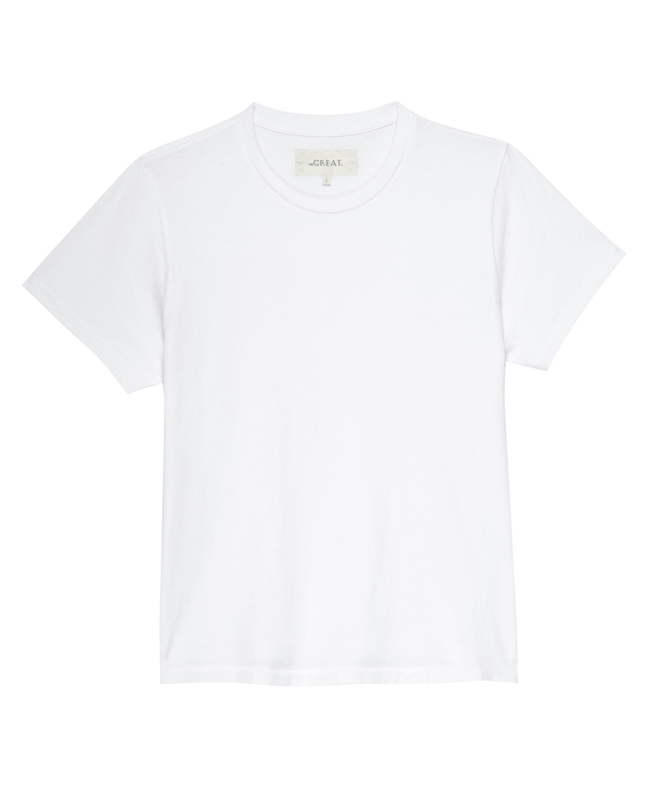 The Little Tee. True White.