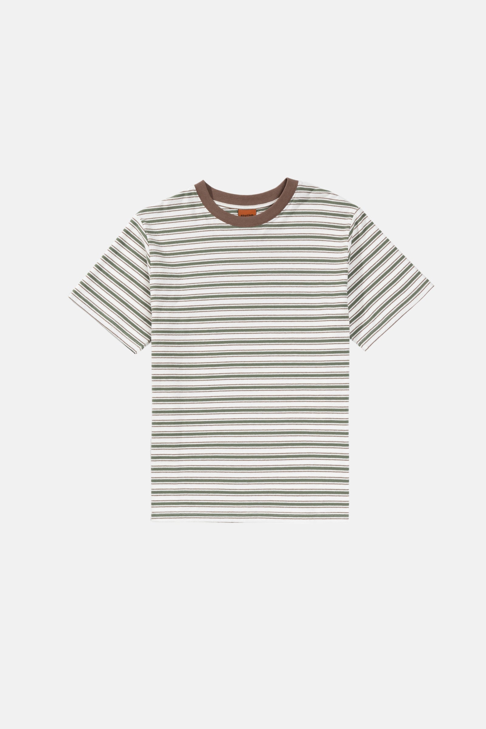 Vintage Stripe SS T-Shirt - Natural