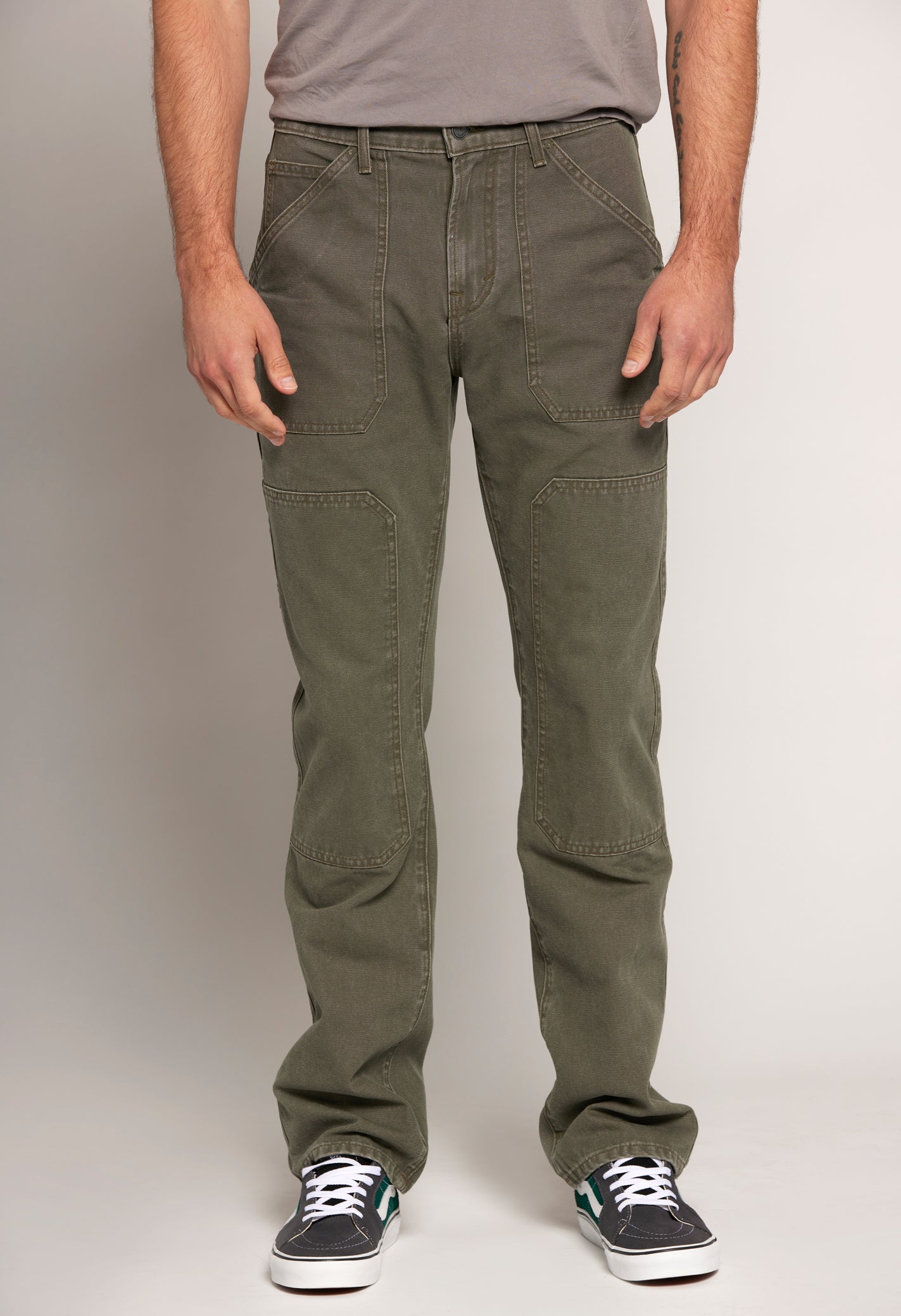 THE WILLIAMS PANT - ARMY GREEN