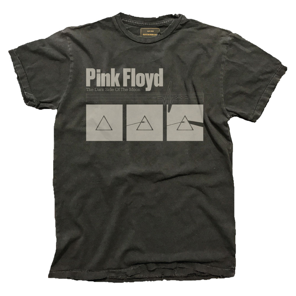 Pink Floyd Cropped Vintage Black Label Tee