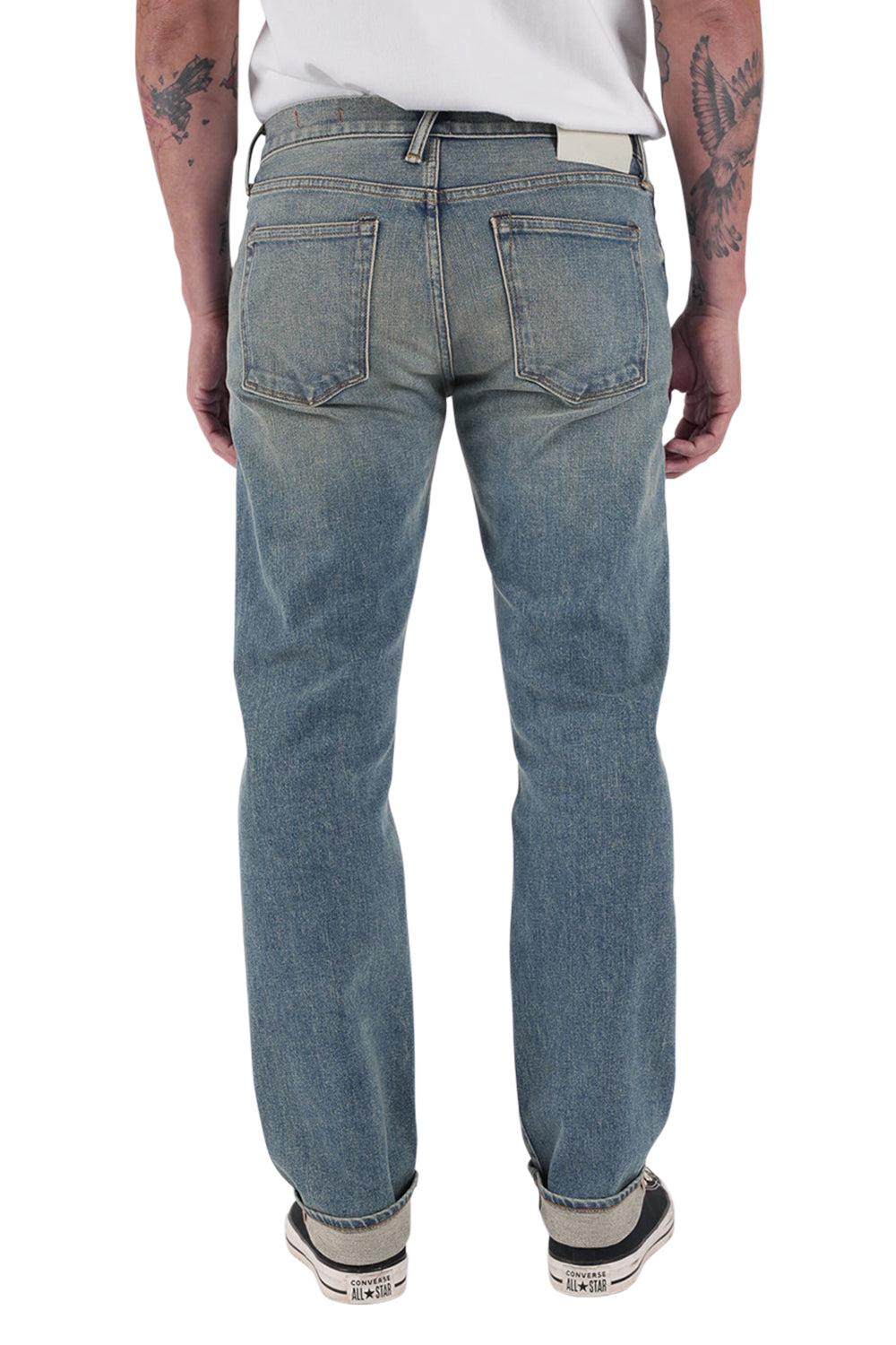 The Hammer Straight - Silver Gray Raw 14oz Selvedge