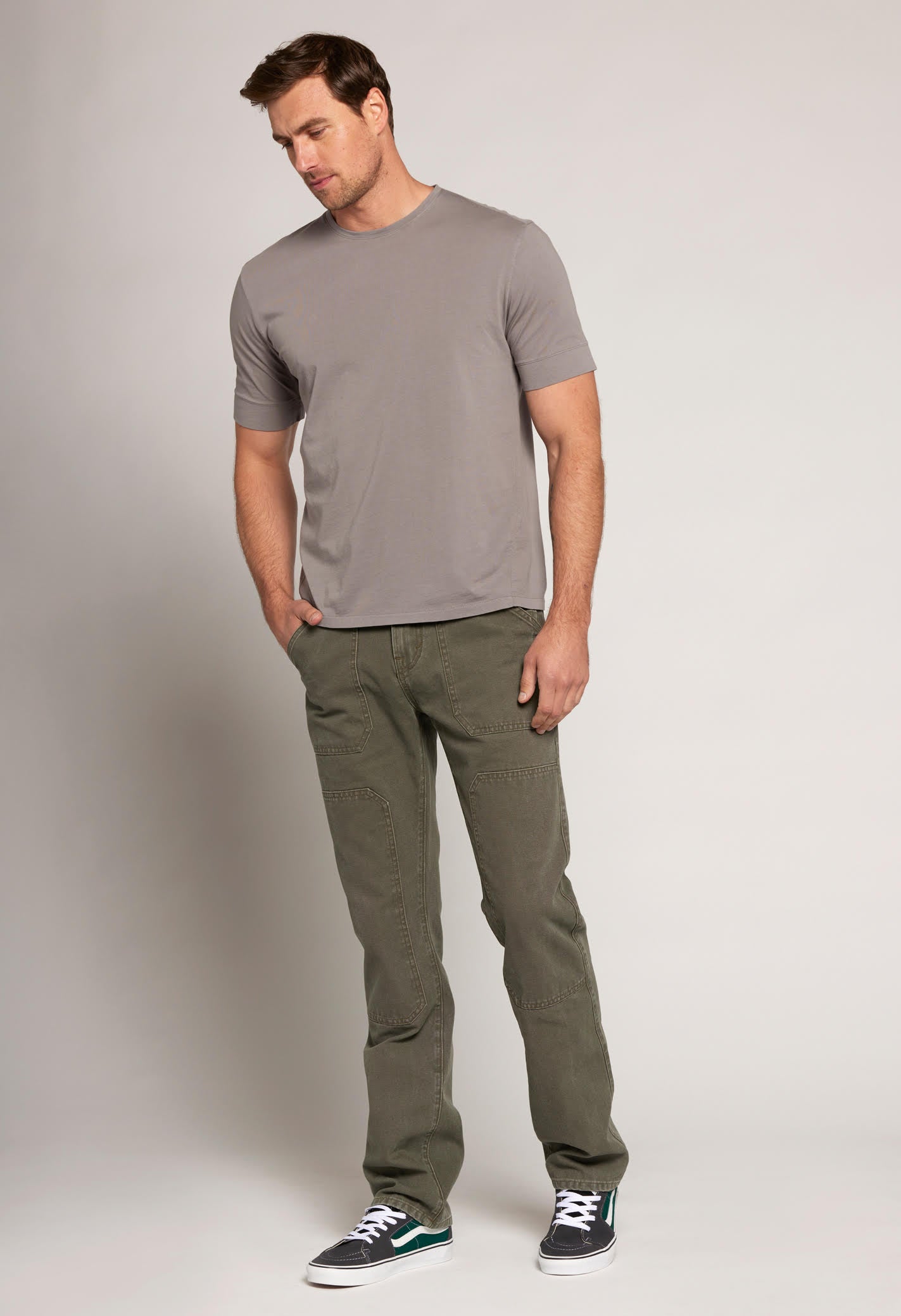 THE WILLIAMS PANT - ARMY GREEN