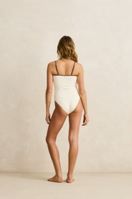 Lily Rib Contrast One Piece
