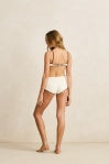 Lily Rib Contrast Boyleg Pant