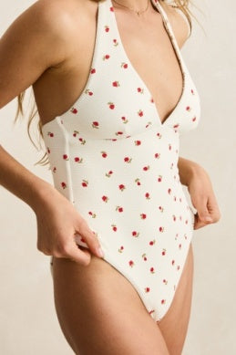 Mila Reversible Halter Neck One Piece