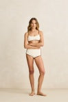 Lily Rib Contrast Boyleg Pant
