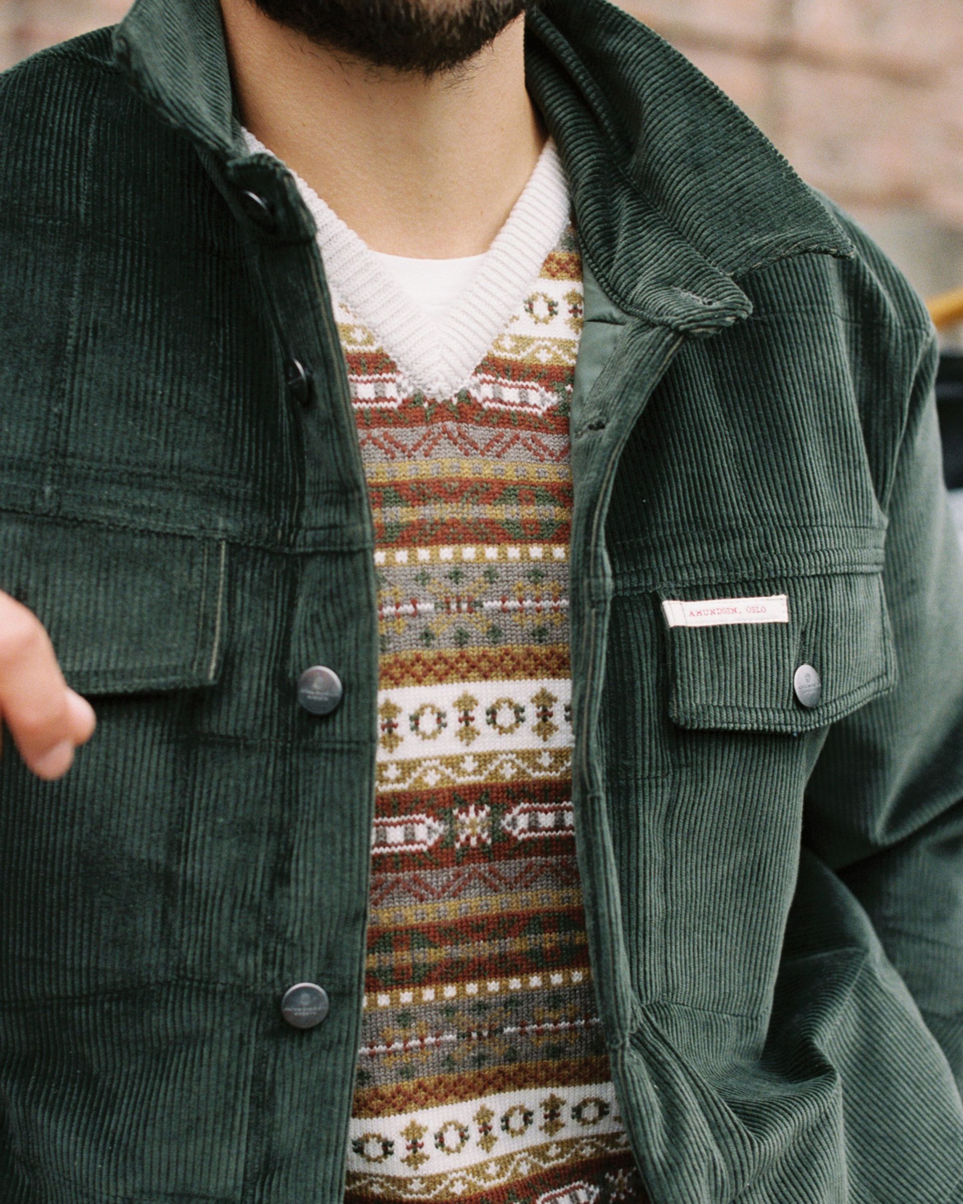 DUNKIRK VEST MENS - RED