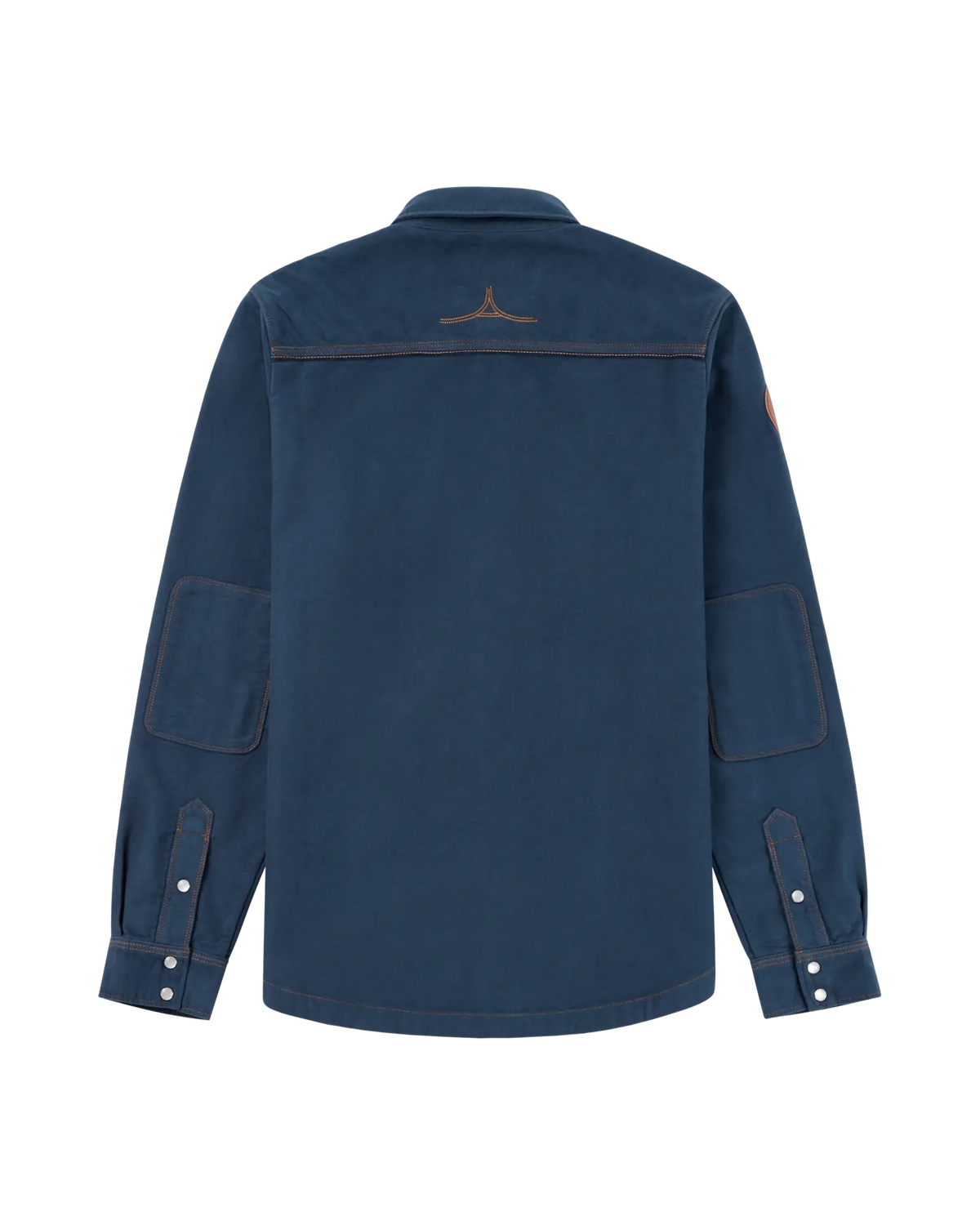 GARD MOLESKIN SHIRT MENS - Fjord Blue