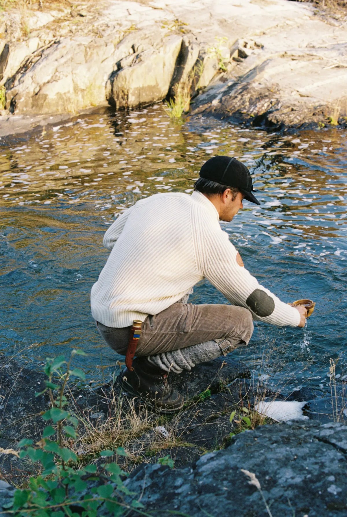 GARD SWEATER MENS - Natural