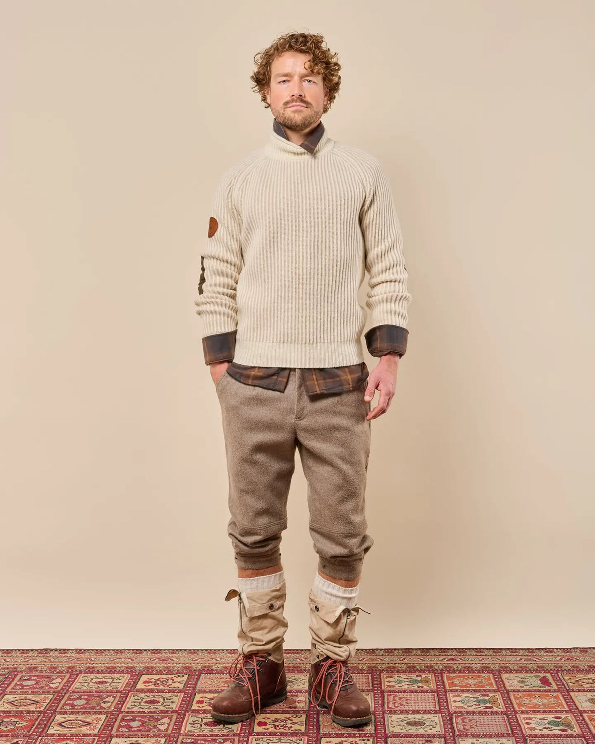 GARD SWEATER MENS - Natural