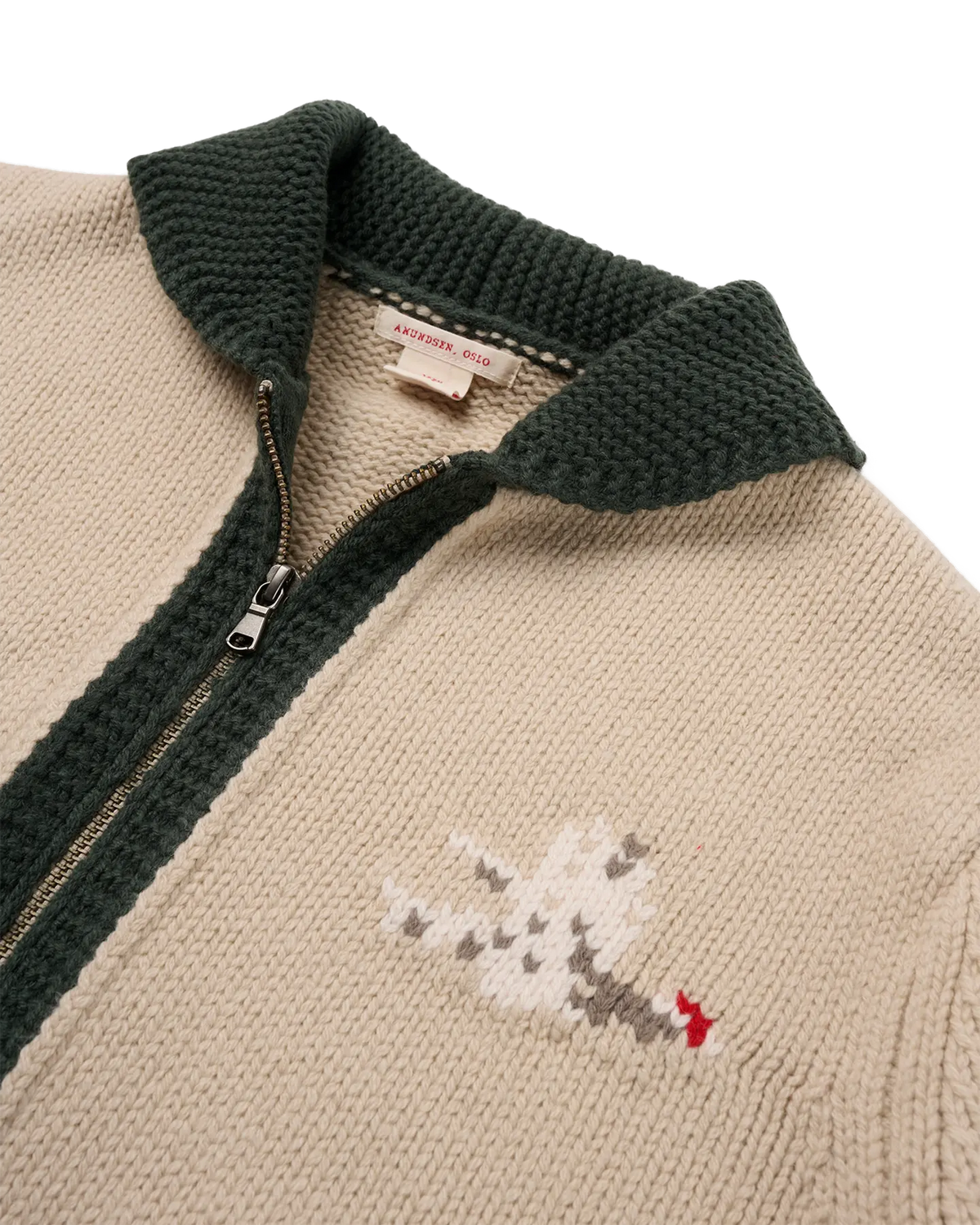 HUNTSMAN CARDIGAN MENS - Desert/Olive