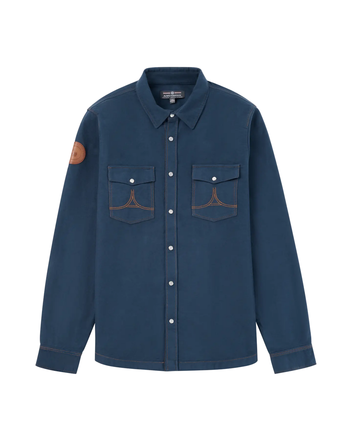 GARD MOLESKIN SHIRT MENS - Fjord Blue
