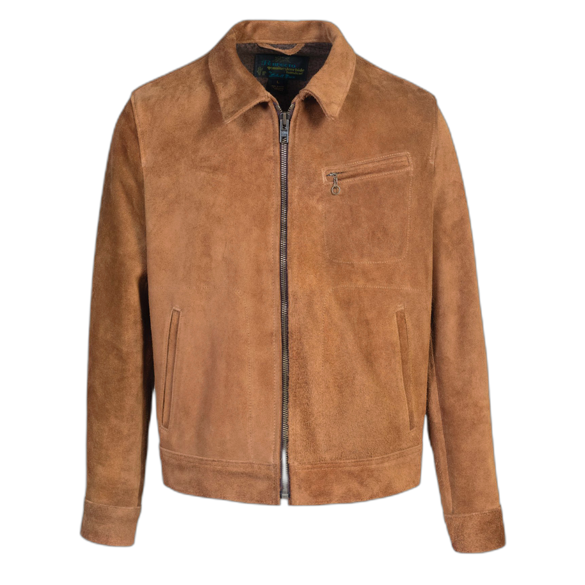 Unlined Rough Out Cowhide Jacket