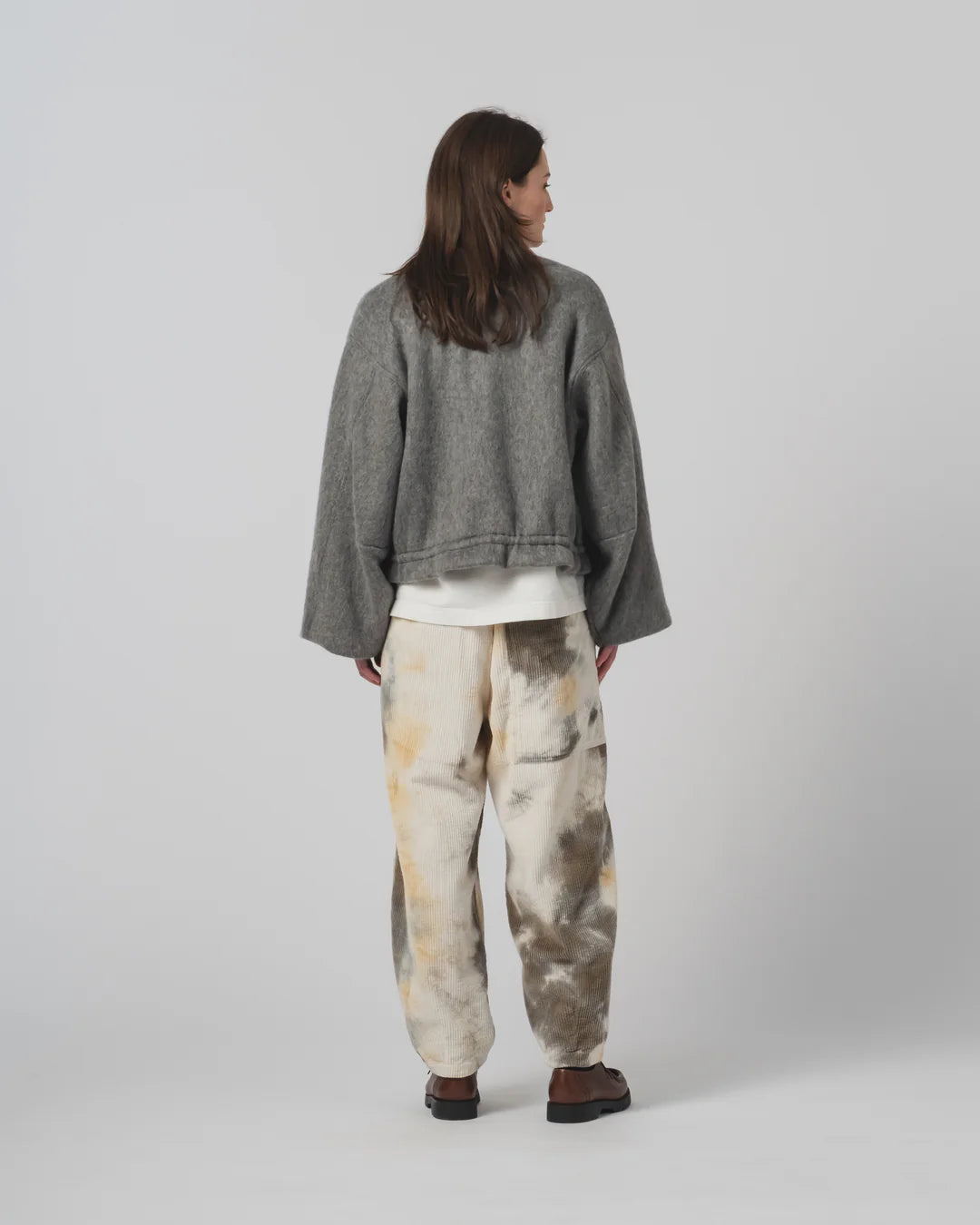 G.o.D Reactor Jacket Mohair Fleece Asphalt