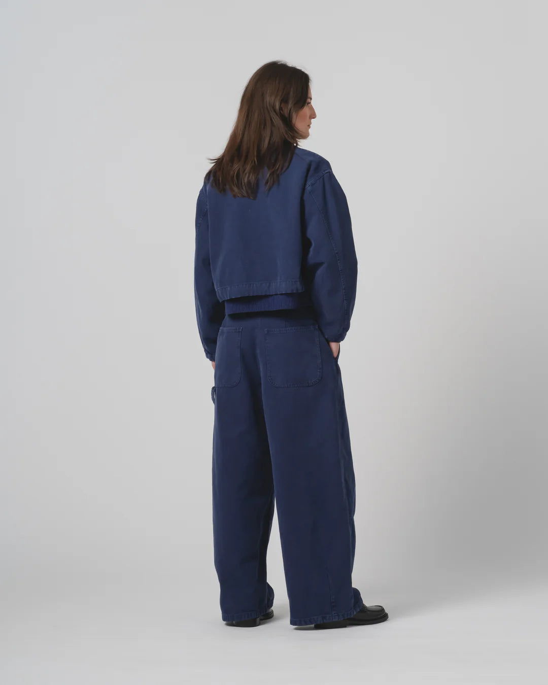 G.o.D Atlantide Chino Canvas Indigo Blue