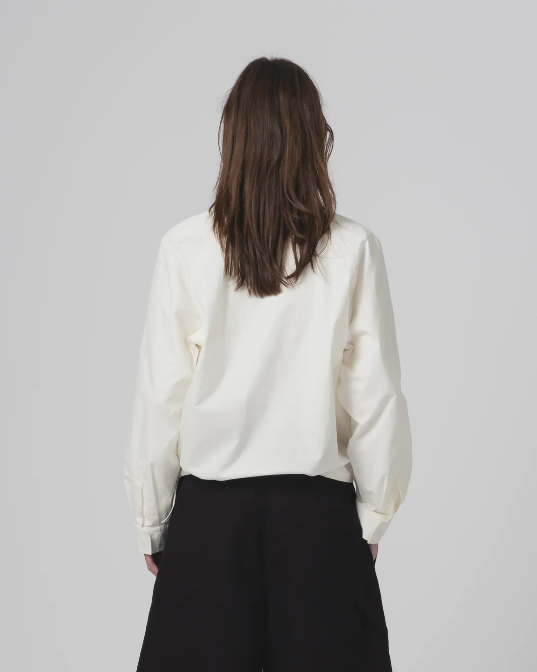 G.o.D Anorak Shirt Poplin Milk