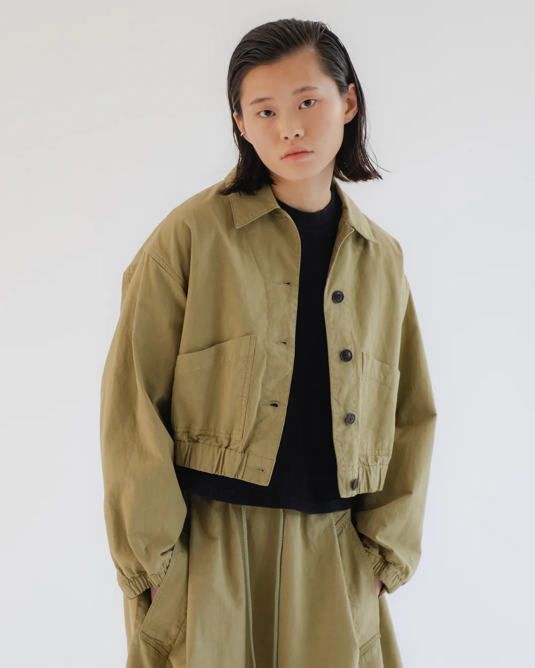G.o.D Artisan Shirt Cotton Linen Cedar