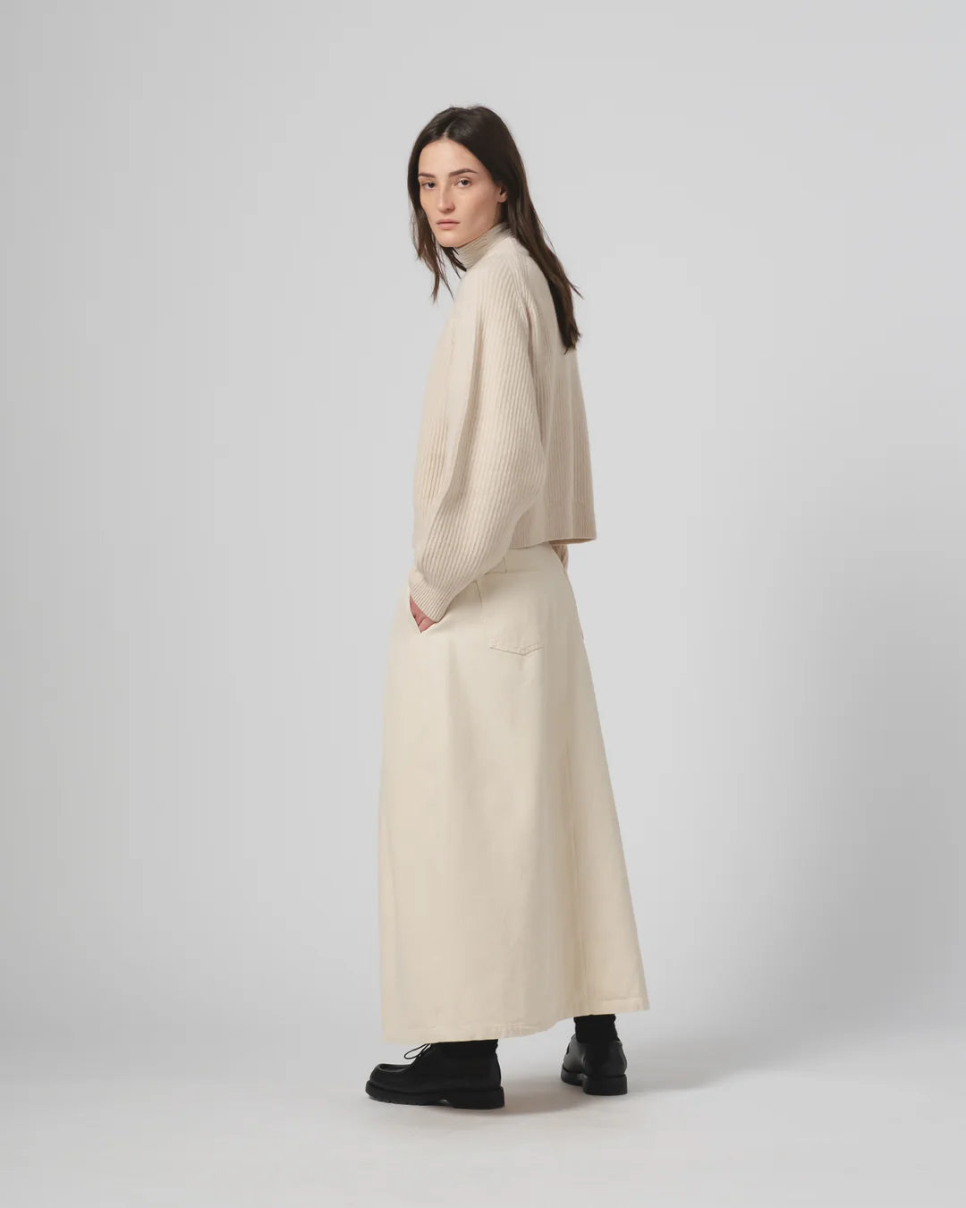 G.o.D Puddle Sweater Delta Wheat