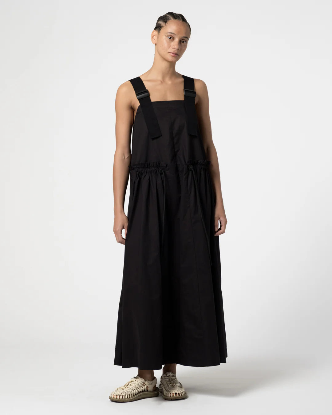 G.o.D Sun Dress Poplin Black