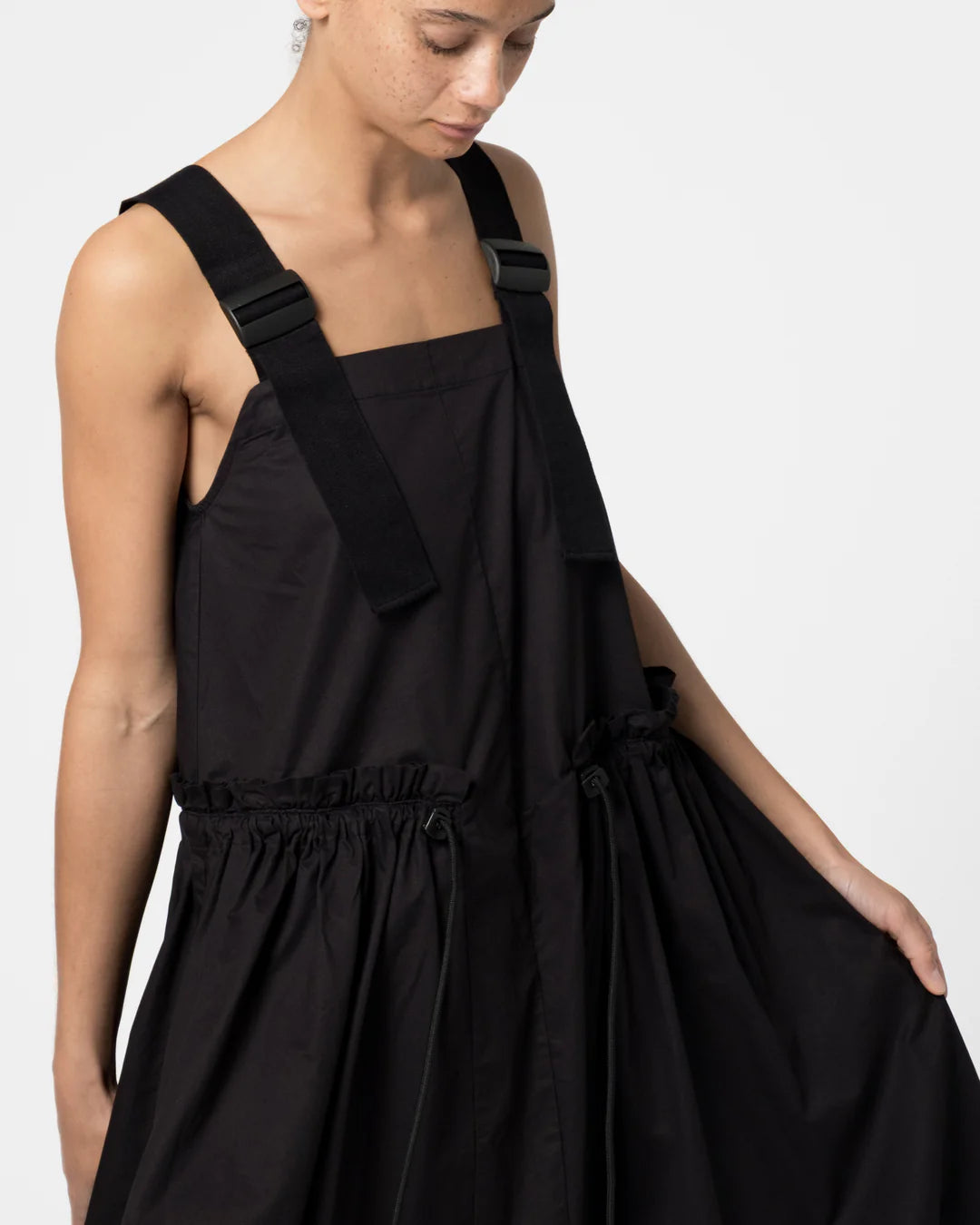 G.o.D Sun Dress Poplin Black