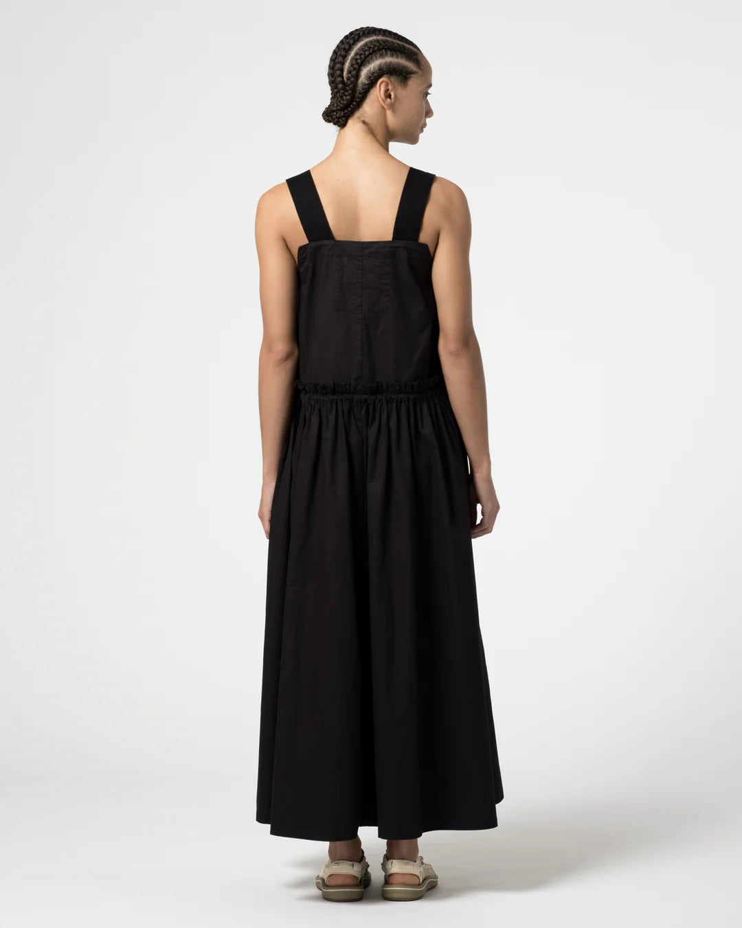 G.o.D Sun Dress Poplin Black