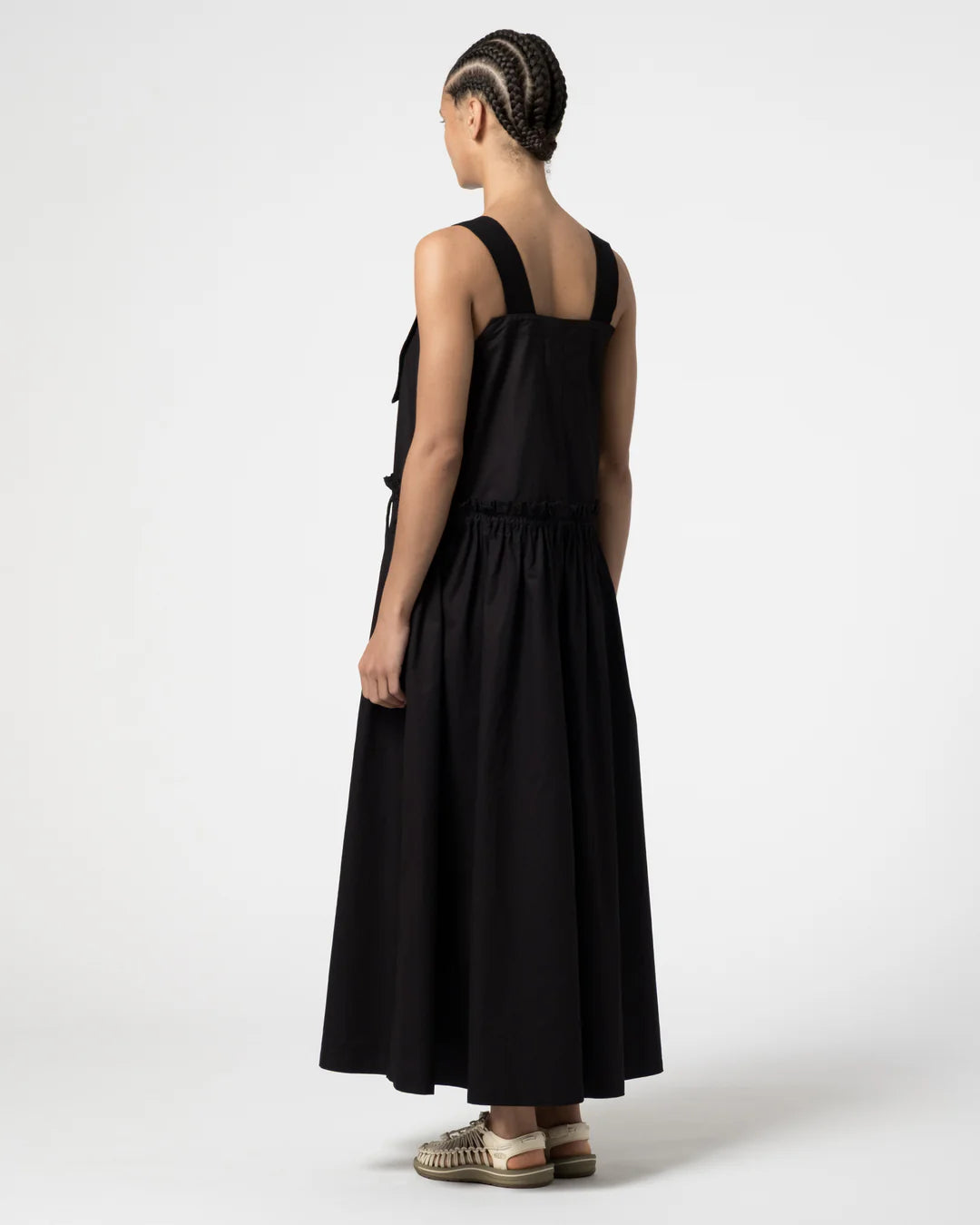 G.o.D Sun Dress Poplin Black