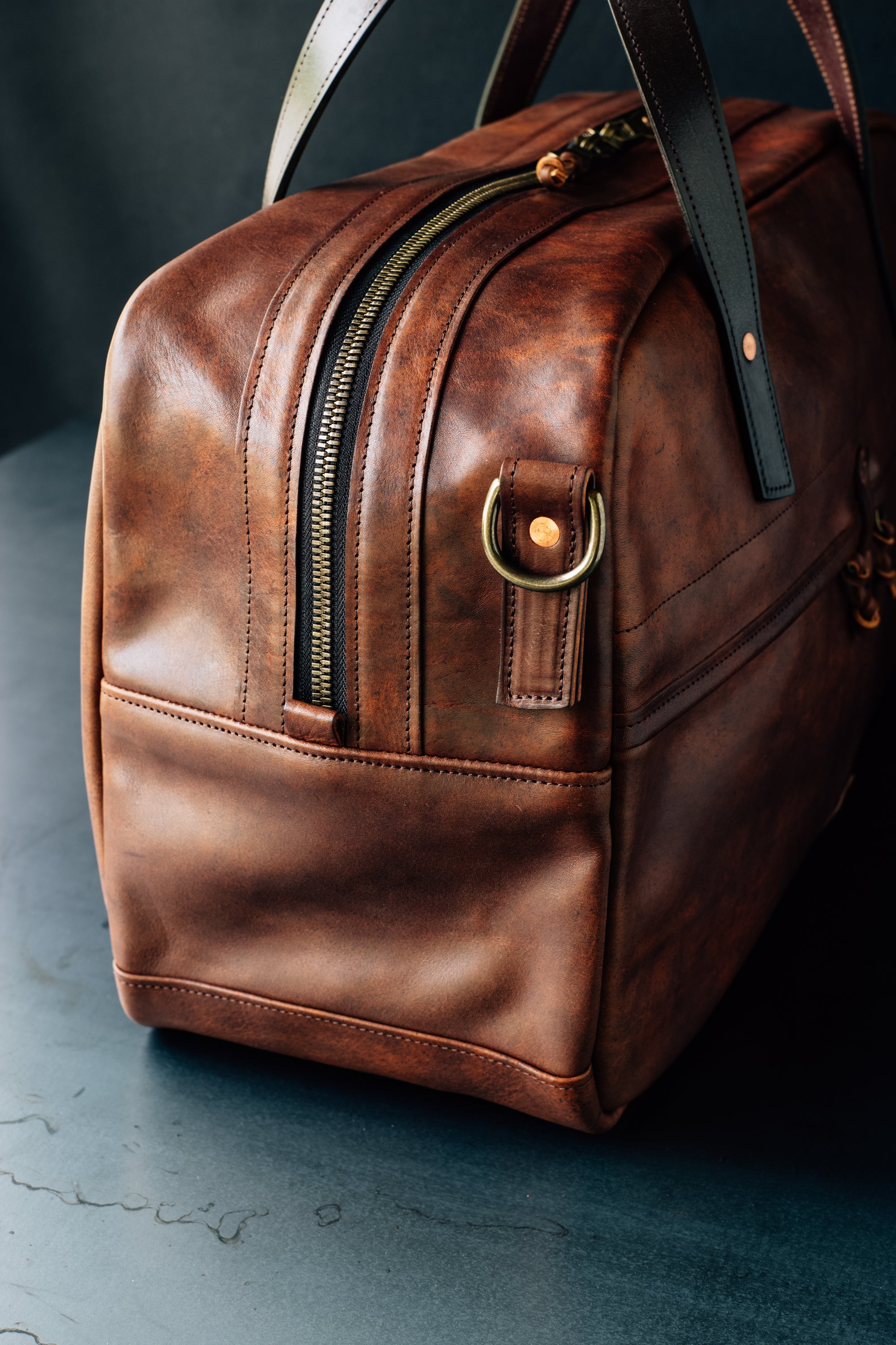 Weekender Duffle - 35L - Cognac Nemesis Leather