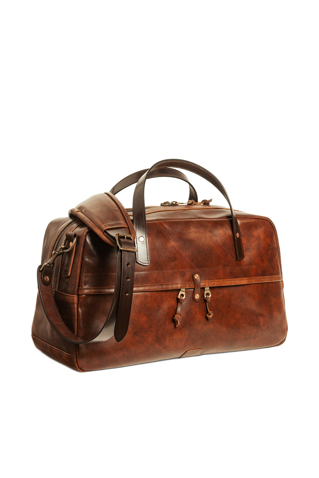 Weekender Duffle - 35L - Cognac Nemesis Leather