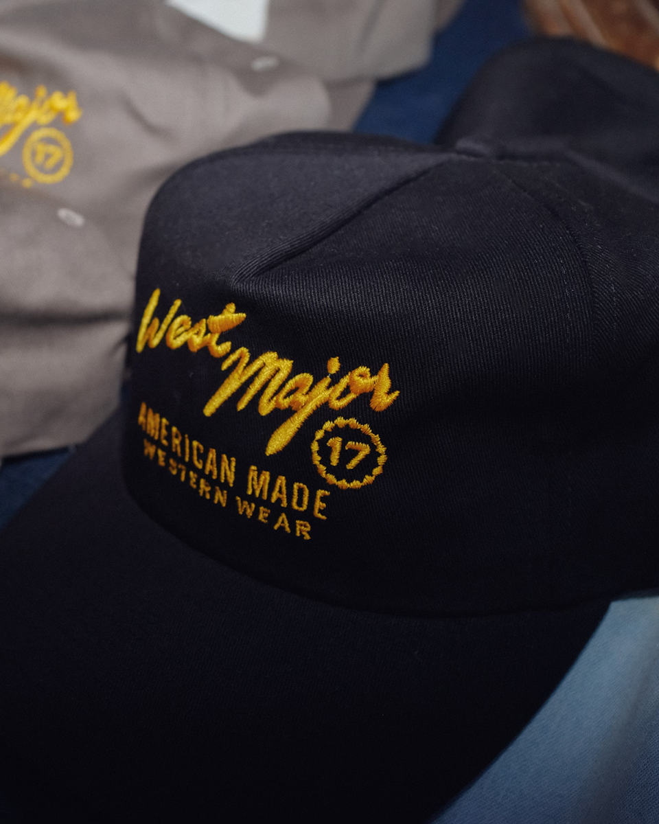 West Major Snapback- Black/Gold