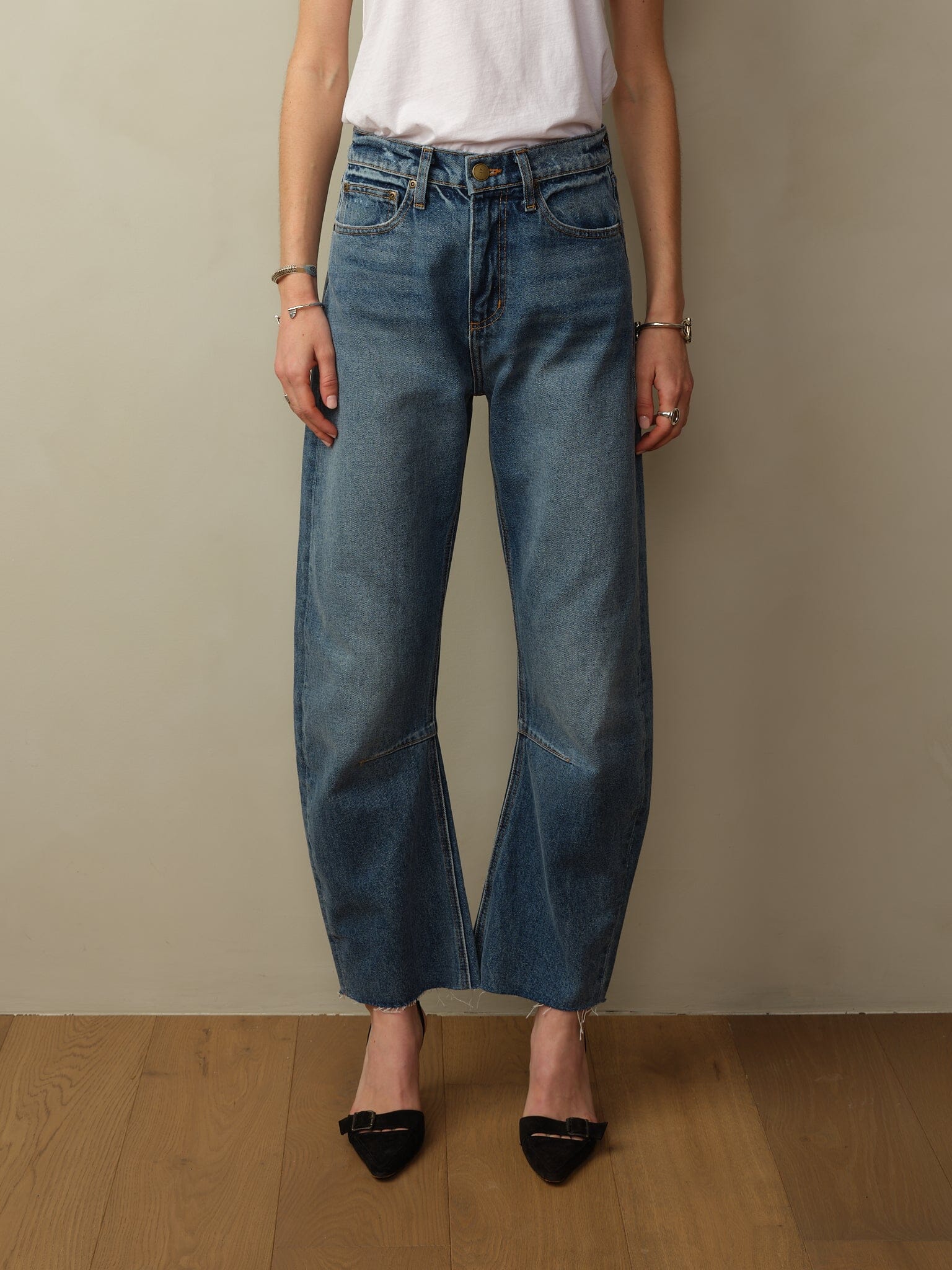 Women's Pilon Japanese Denim Pant - Berlin Blue