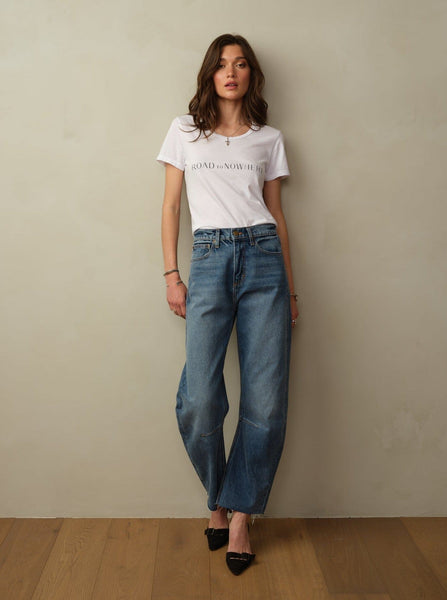 Women's Pilon Japanese Denim Pant - Berlin Blue