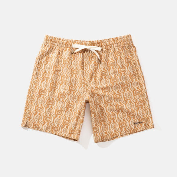 Floral Stripe Beach Short