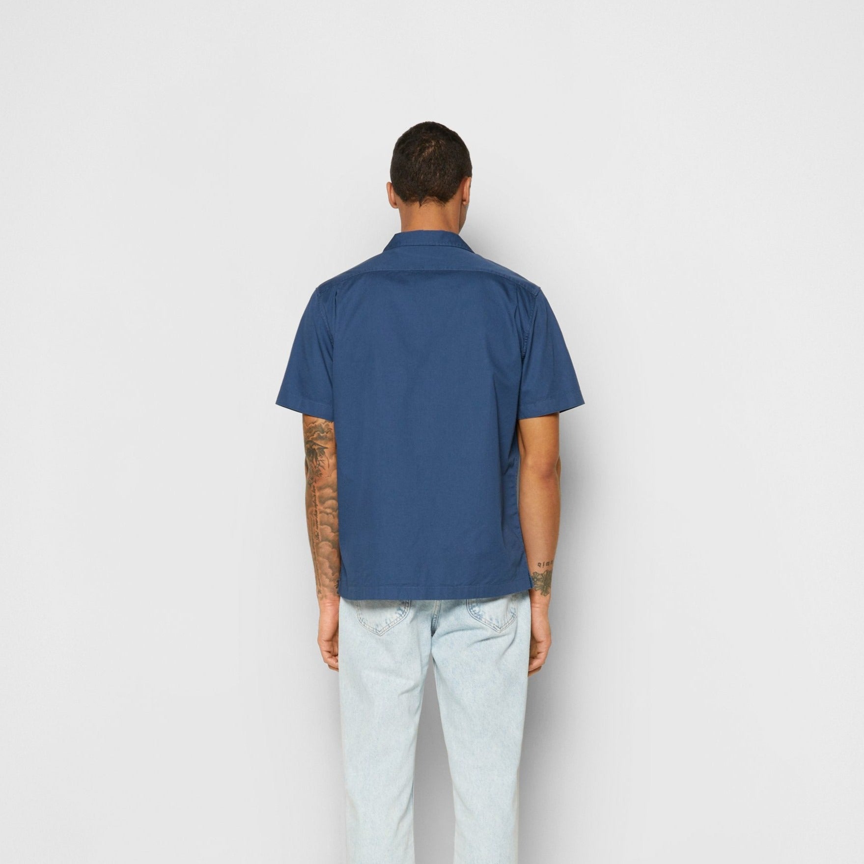 Short Sleeve Work Shirt - Twilight Blue