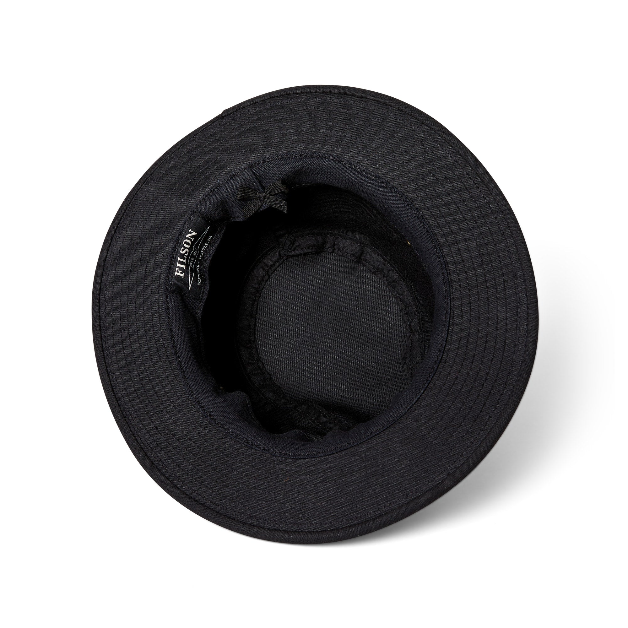 TIN CLOTH PACKER HAT - BLACK