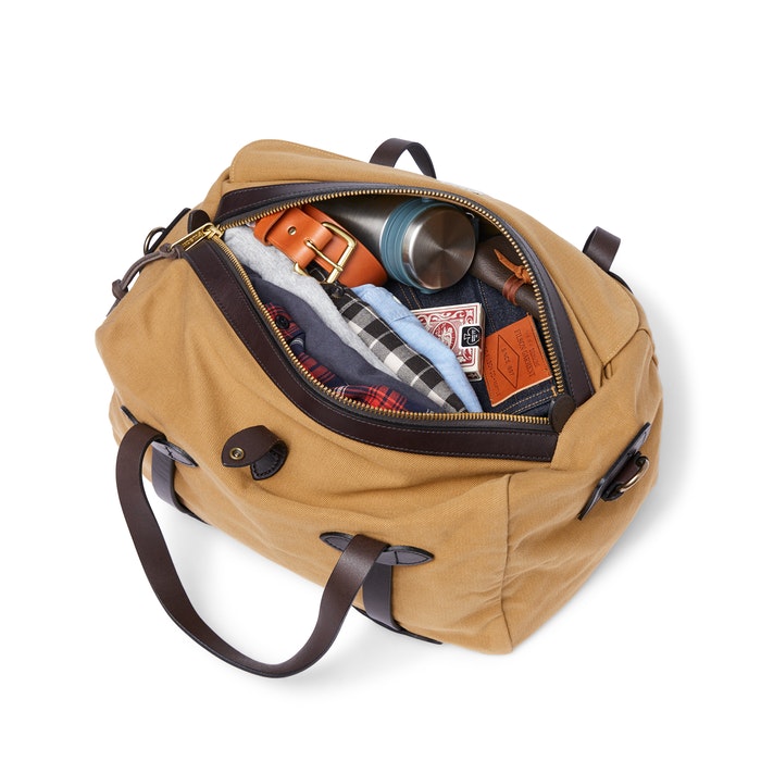 SMALL RUGGED TWILL DUFFLE BAG