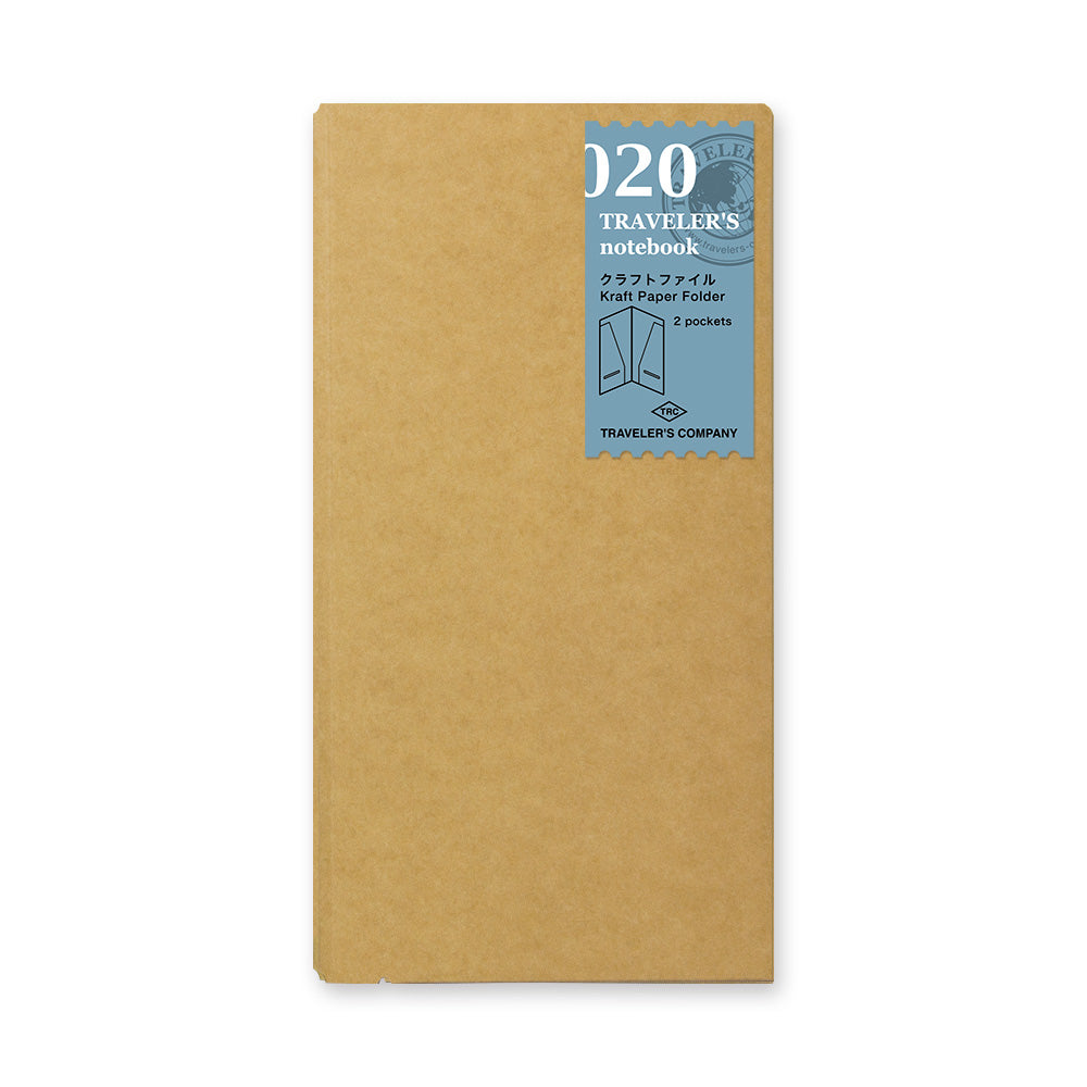 TRAVELER'S notebook Kraft Paper Folder