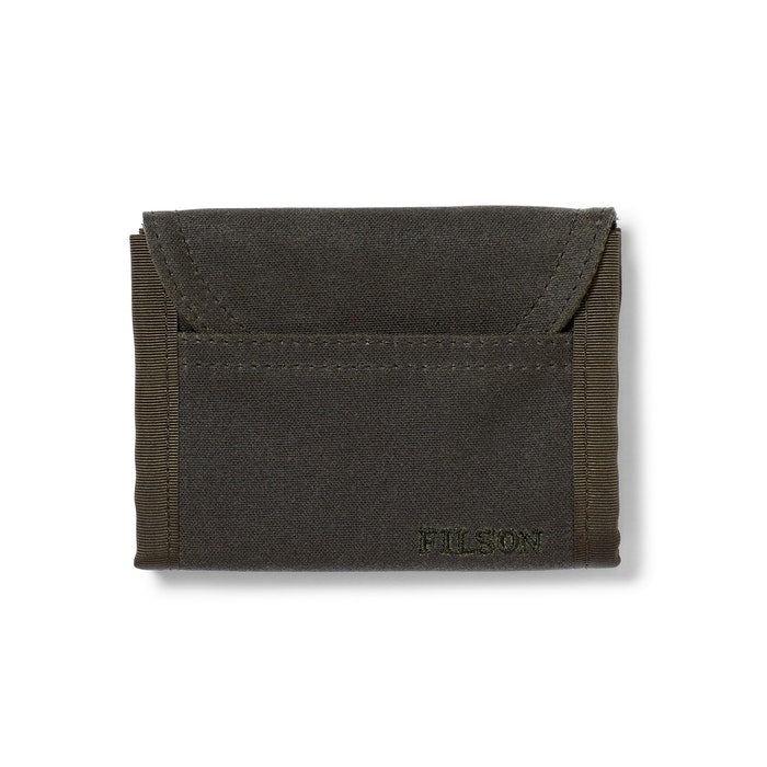 TIN CLOTH SMOKEJUMPER WALLET - OTTER GREEN