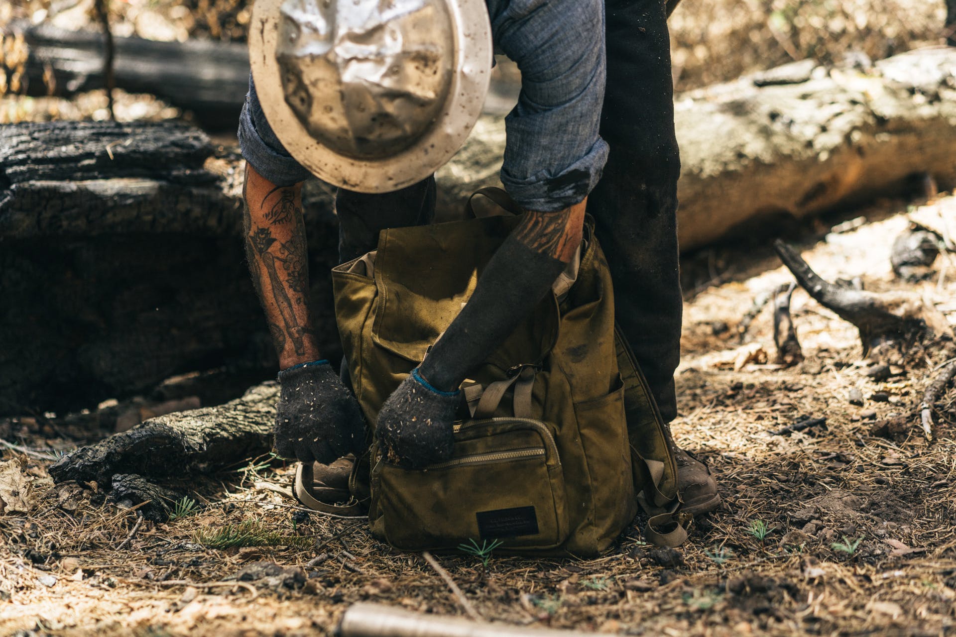 OIL FINISH RUCKSACK