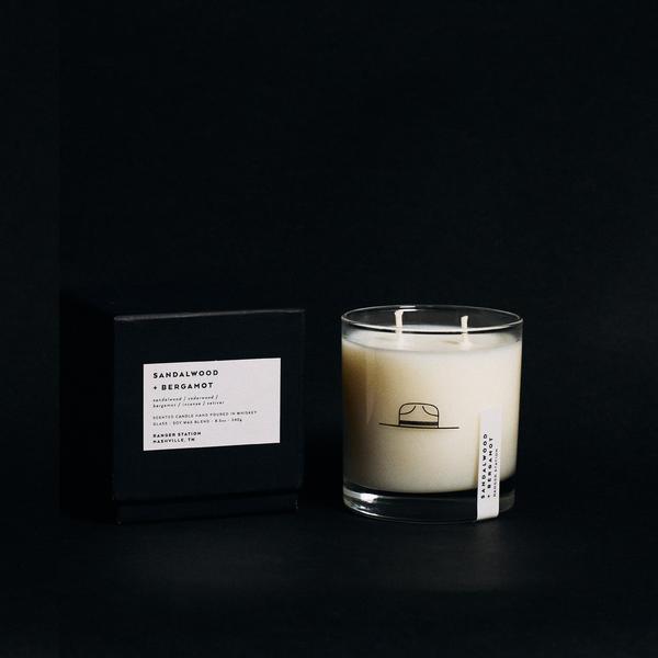 SANDALWOOD + BERGAMOT CANDLE