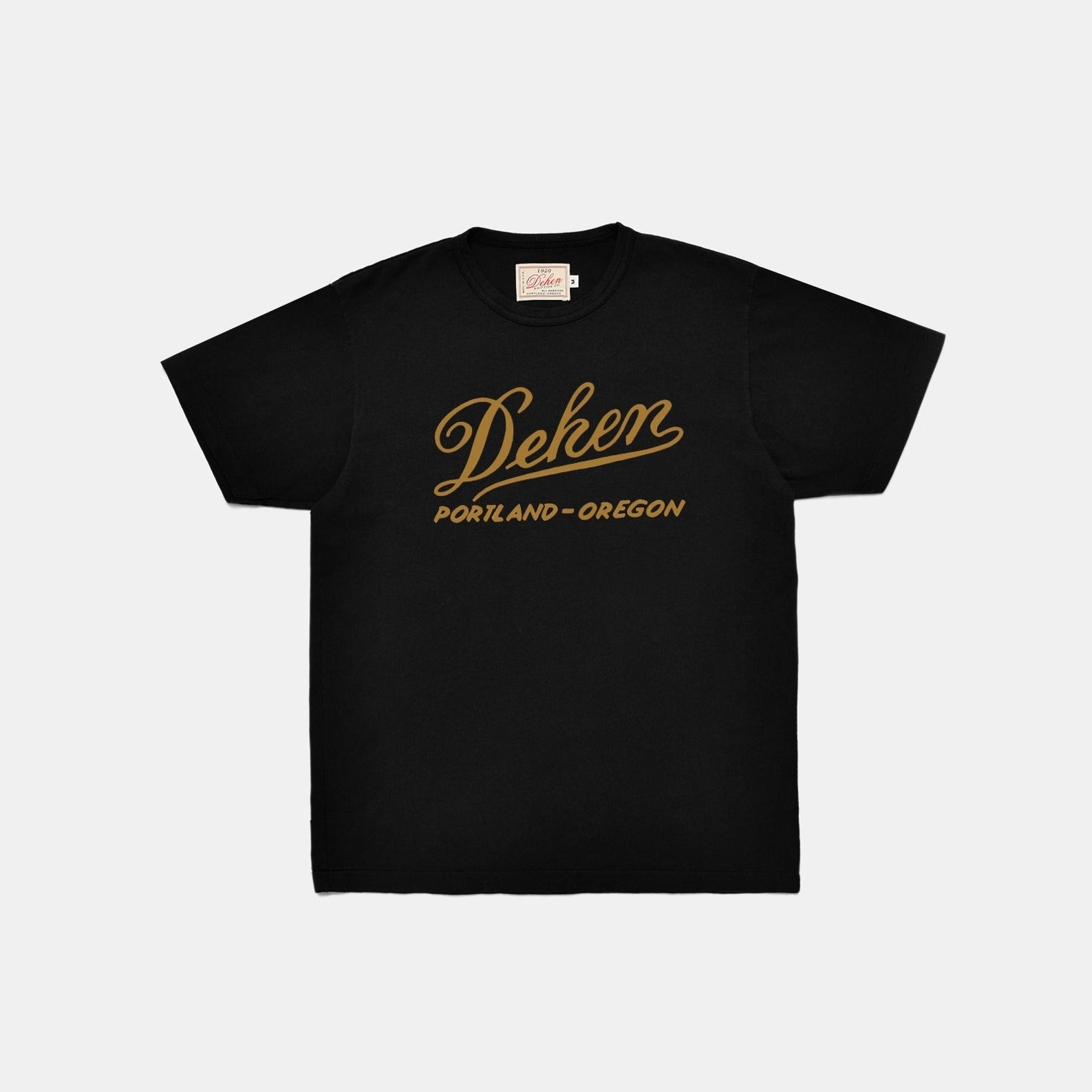 Vintage Label Tee - Black