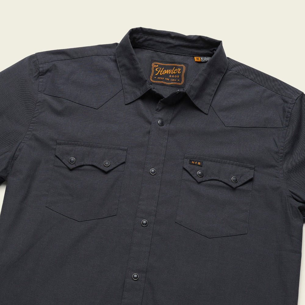 Crosscut Deluxe Snapshirt - Midnight Chambray