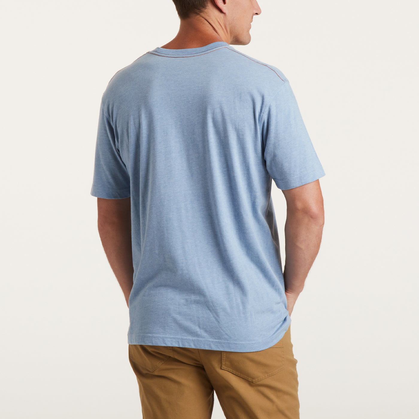 Howler Electric Fade T-Shirt // Light Blue Heather