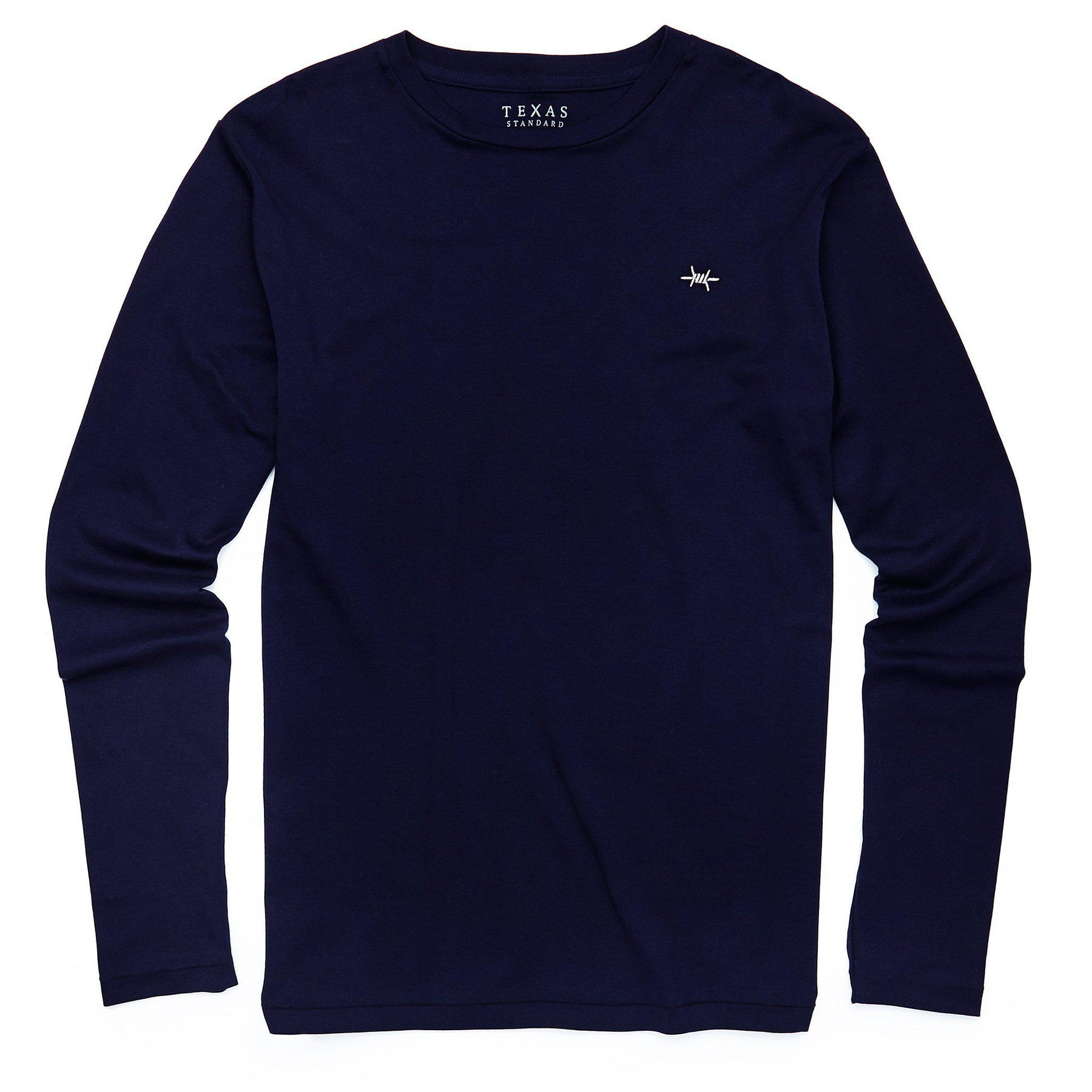 STANDARD LONG-SLEEVE TEE - MIDNIGHT BLUE