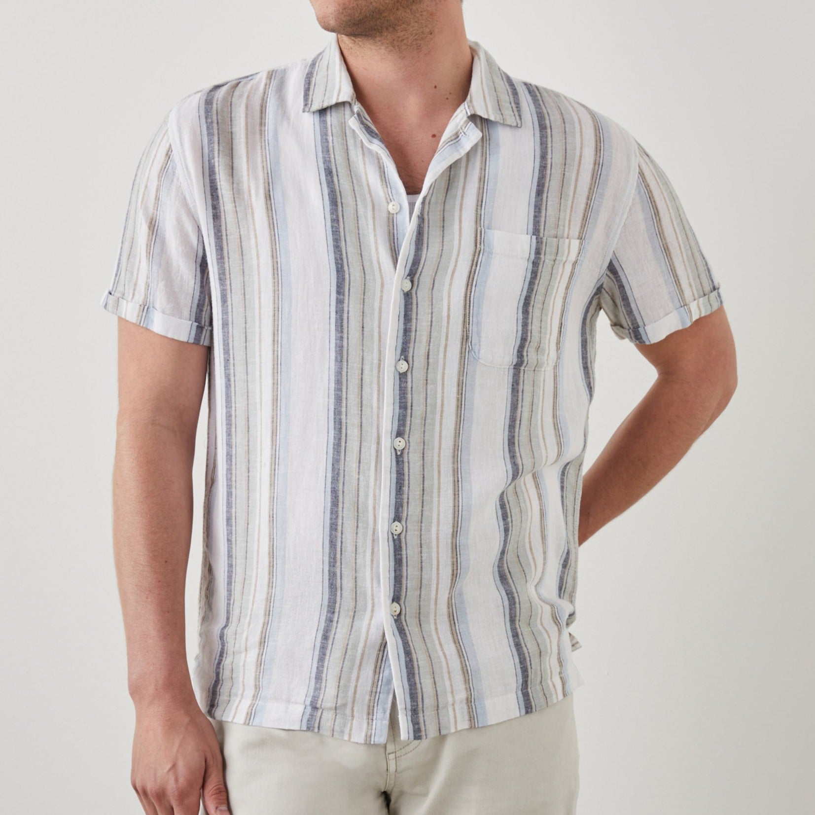 Moreno Shirt - Bruma Stripe