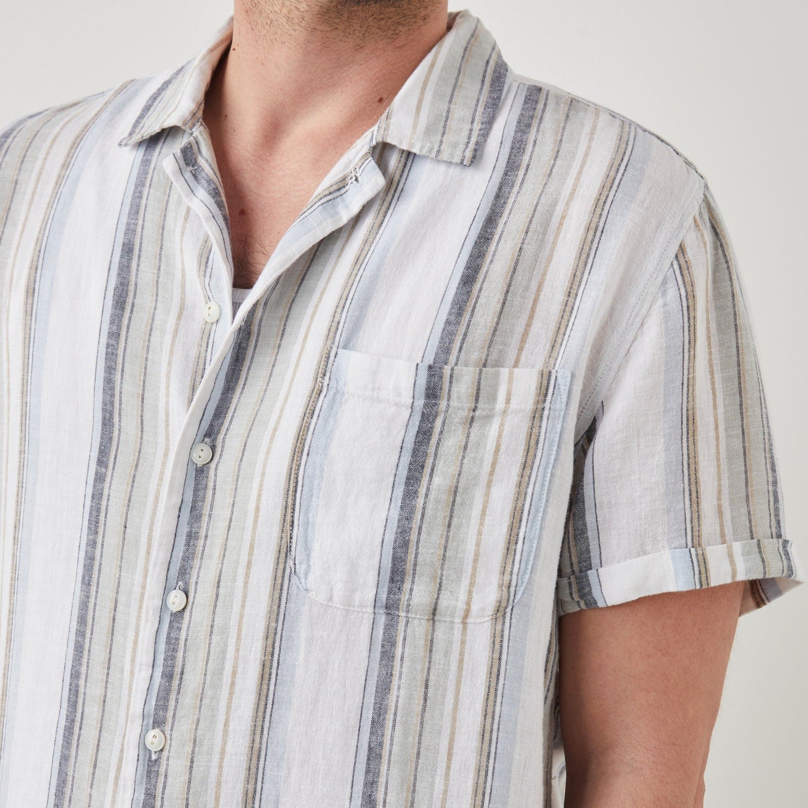 Moreno Shirt - Bruma Stripe